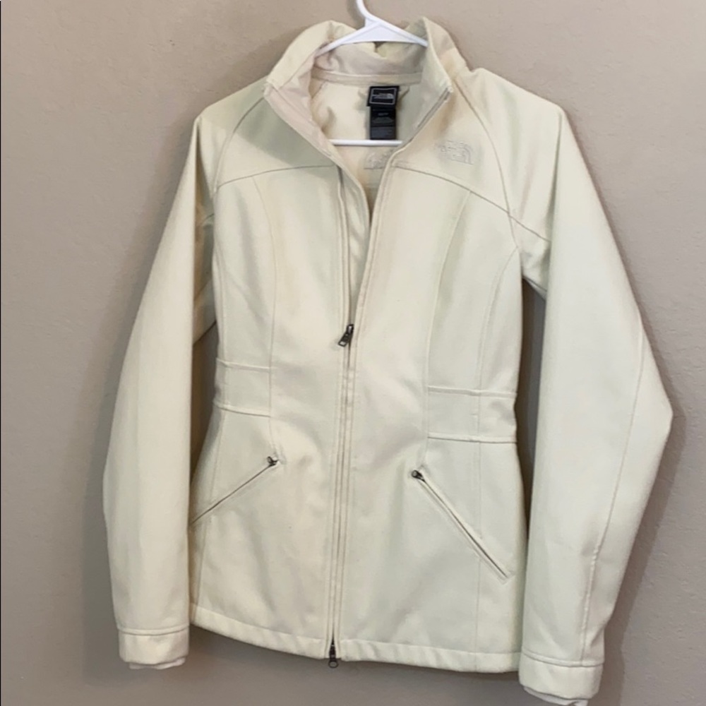 The north face XS woman’s regular jacket cream